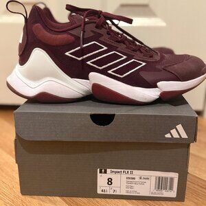 Adidas Impact FLX II (burgundy with original box) men's size 8